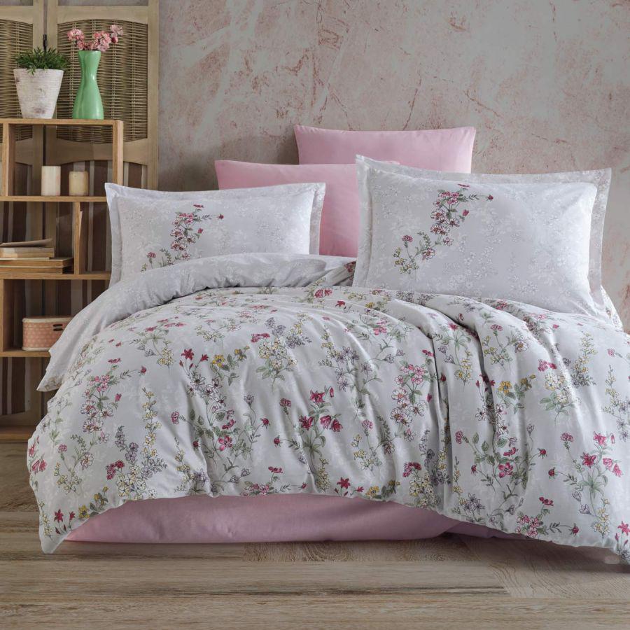 Комплект постельного белья Clasy Novara V1 ранфорс евро