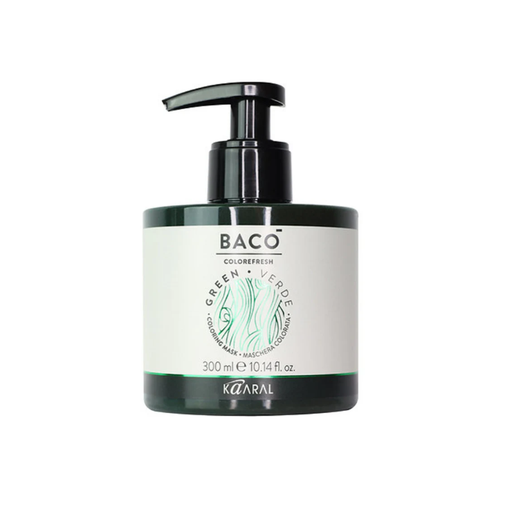 Тонуюча маска для волосся Kaaral Baco Colorefresh Mask Green 300 мл Тонуюча маска для волосся Kaaral Baco Colorefresh Mask Green 300 мл