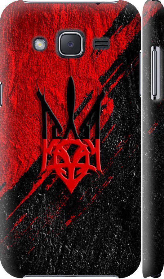 Чехол на Samsung Galaxy J2 J200H Герб v4 (5293c-190-42517)