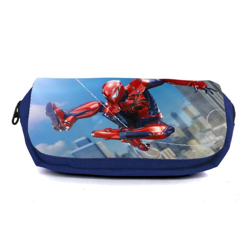 Пенал школьный Паук Spiderman-07 Синий (1559444053)