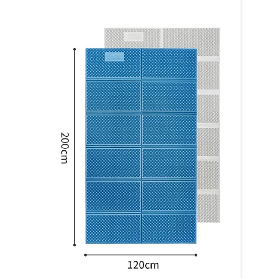 Каремат складной двойной IXPE Naturehike CNK2450WS044 алюминиевая пленка 200x120х1,8 см Синий (6927595791097) - фото 8 Каремат складной двойной IXPE Naturehike CNK2450WS044 алюминиевая пленка 200x120х1,8 см Синий (6927595791097) - фото 8