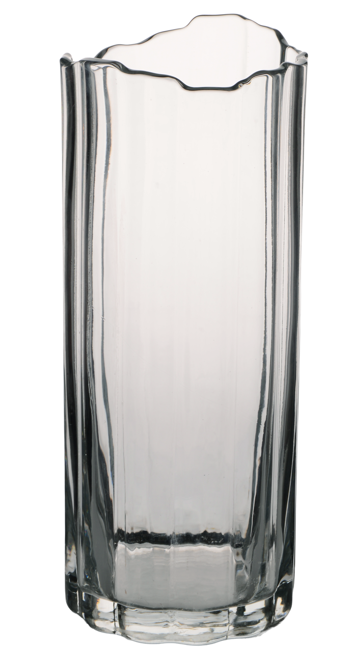 Ваза для цветов VIVA LUCY стеклянная 29 см Прозрачный (A060178)