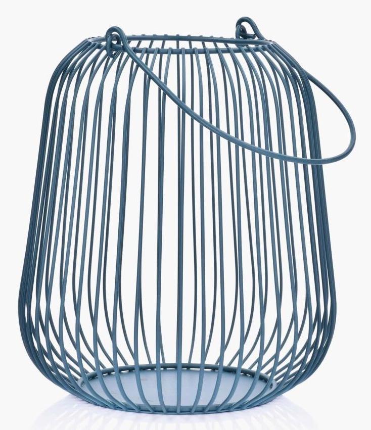 Подсвечник DUKA FAGLARE 17х19 см Бирюзовый (1218211)