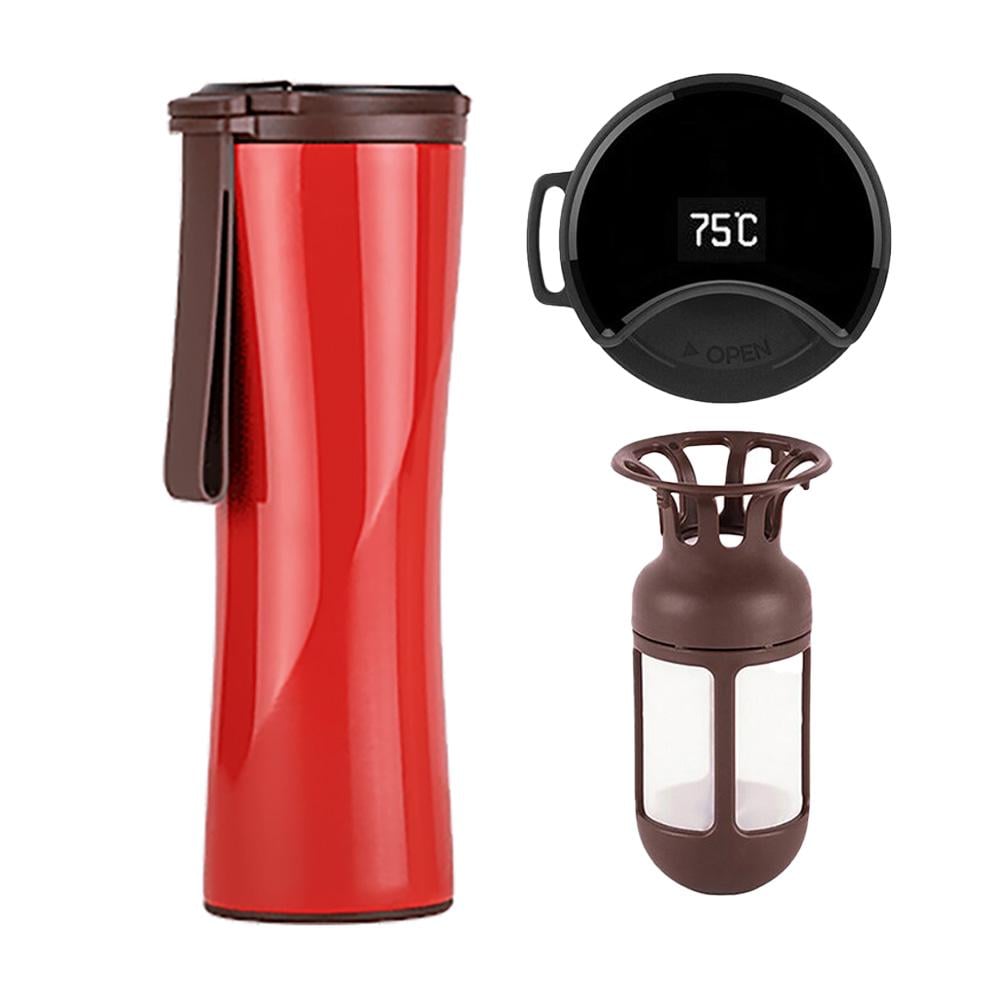 Термокружка Kiss Kiss Fish MOKA Smart Coffee Tumbler 430 мл Red