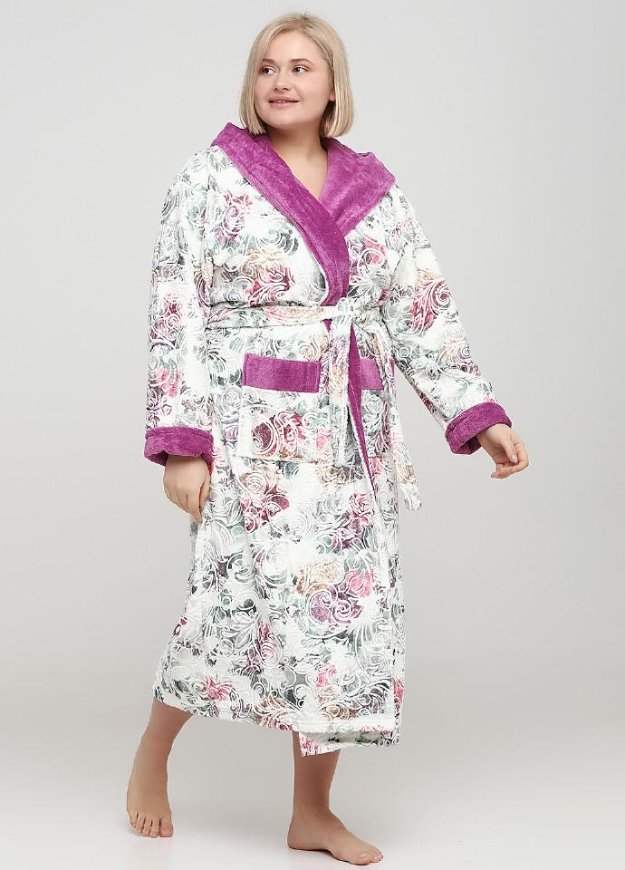 Халат Wild Love 5XL Разноцветный/Фиолетовый (7)