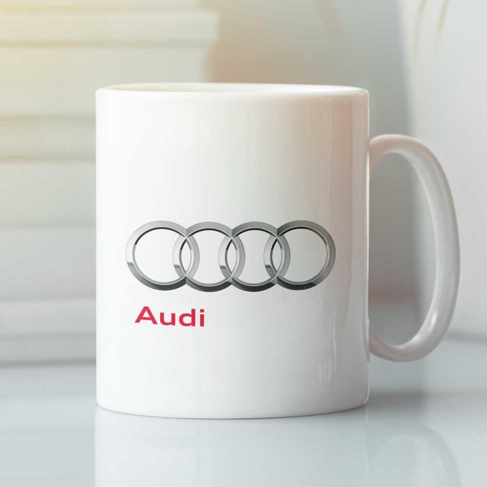 Чашка с логотипом Audi 330 мл (14964109) Чашка с логотипом Audi 330 мл (14964109)