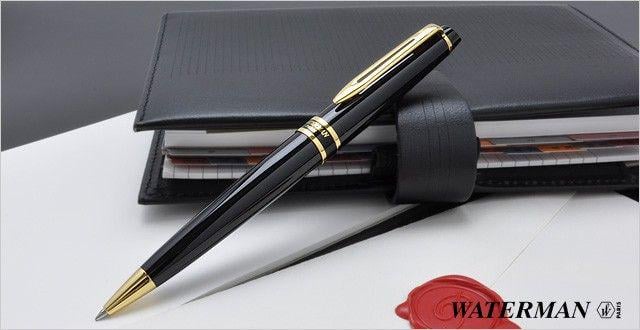 Шариковая ручка Waterman Expert Lacquer Black - фото 4