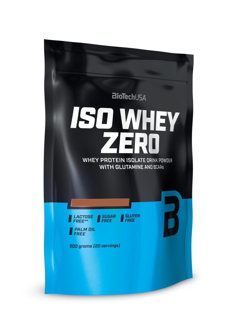 Протеин BioTechUSA Iso Whey Zero 500 г 20 порций Black Sponge Cake