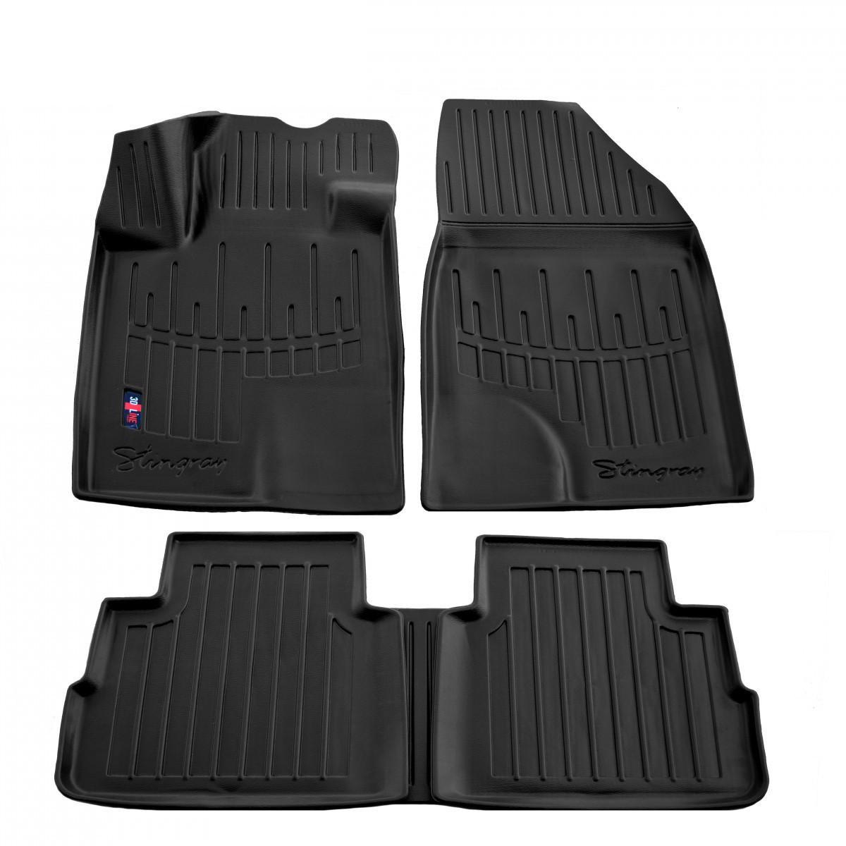 Коврики резиновые Stingray для Haval H6 III 2020- с бортом 5 шт. (5051025)