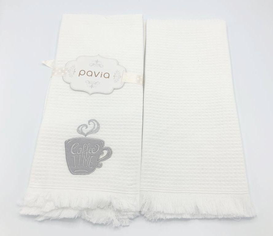 Набор вафельных полотенец Pavia 50х75 см 2 шт. (50 75 caffe)