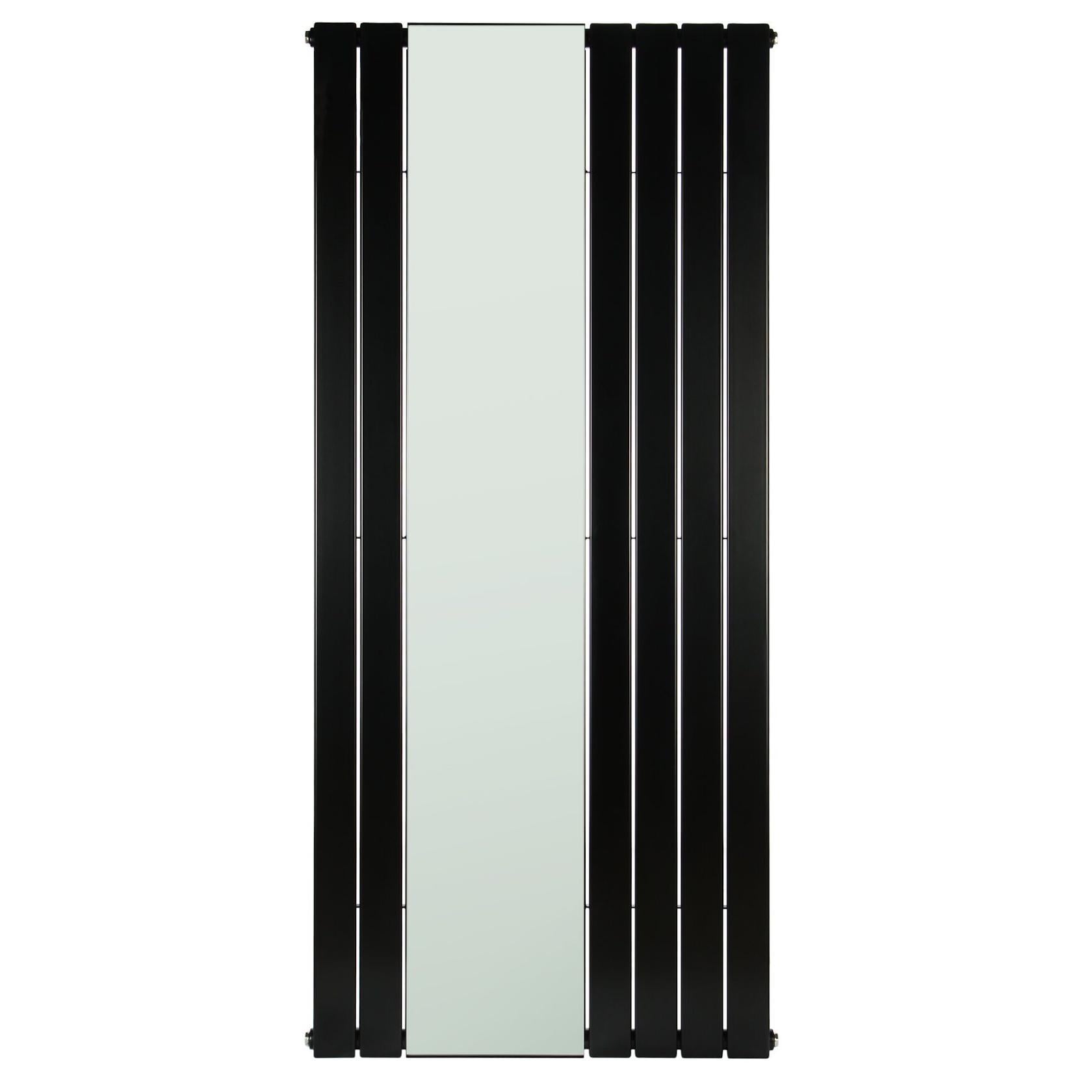 Радиатор Betatherm Mirror 1800x750 мм вертикальный с зеркалом Черный матовый (BT-LE 1180/10 9005M 99)