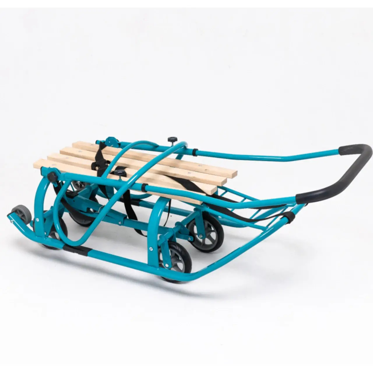 Санки-трансформер дитячі з колесами Патріот LUX 2026 Блакитний - фото 3