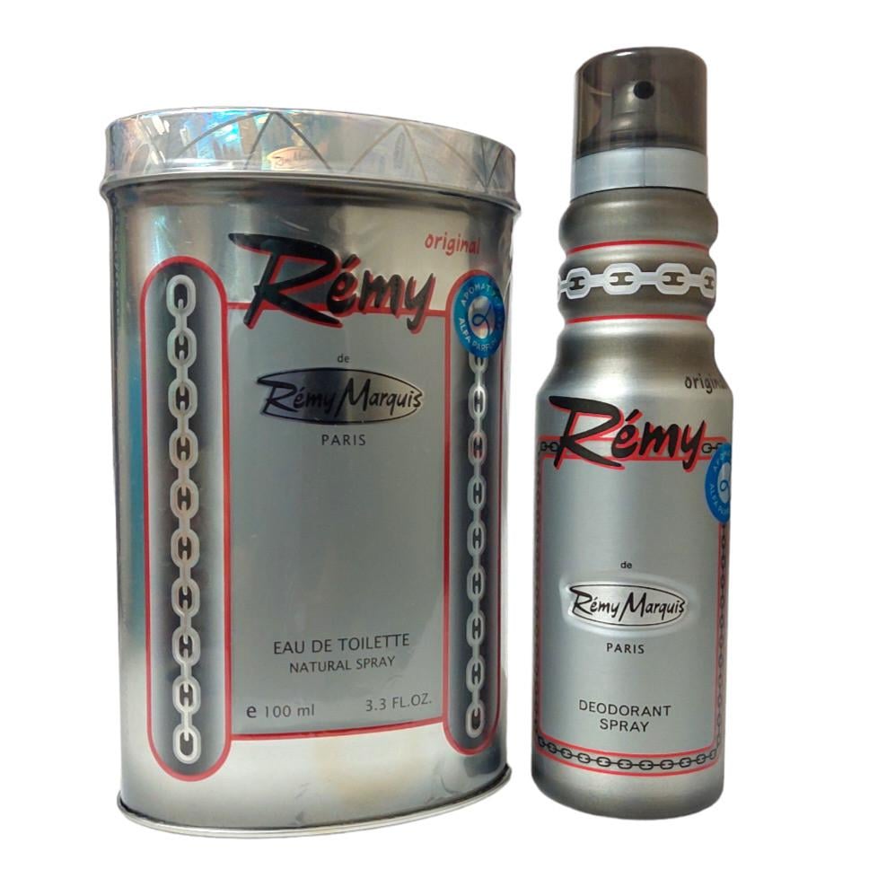 Набор для мужчин Remy Marquis Туалетная вода 100 мл/Дезодорант 175 мл Набор для мужчин Remy Marquis Туалетная вода 100 мл/Дезодорант 175 мл