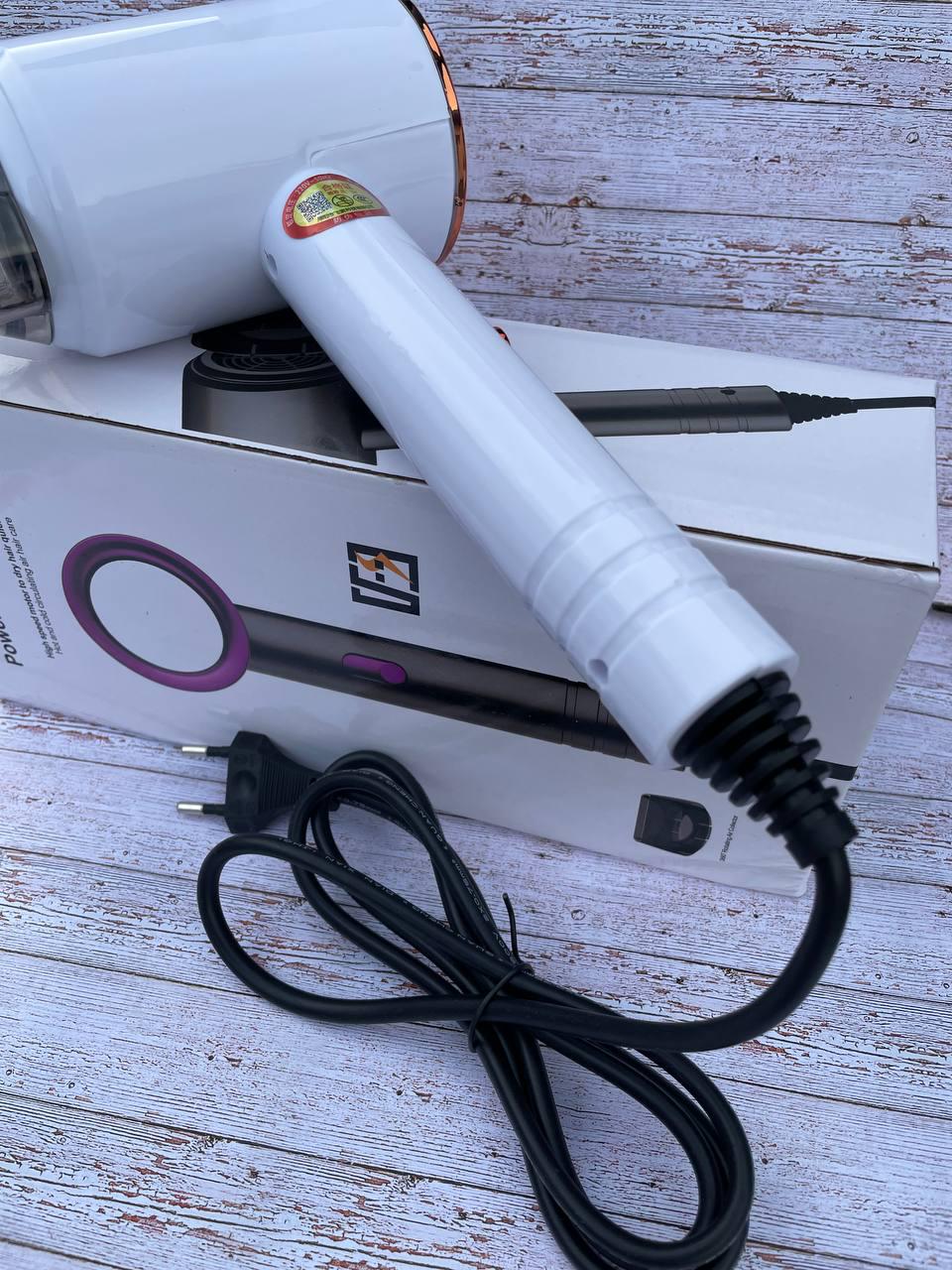 Фен для сушіння та укладання волосся hair dryer LY-335W 2 кВт (6084) - фото 2