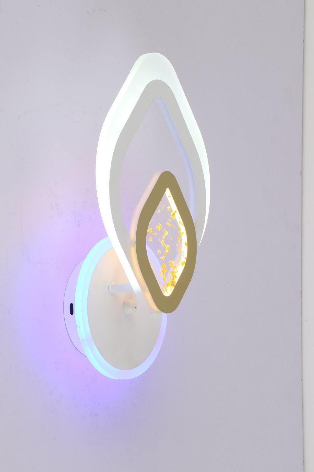 Бра светодиодное Valeso V K29133-1W WT+GD