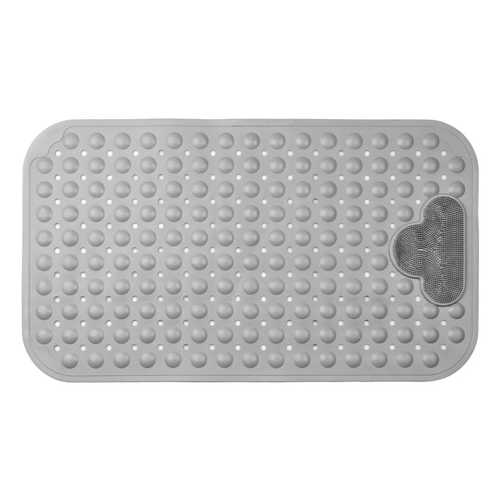 Килимок для ванної кімнати AWD Interior AWD02092019 антиковзаючий 1,1x70,5x41 cм Сірий (29676686)