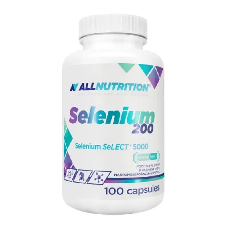 Селен AllNutrition Selenium 200 100 капс. (22271-01)