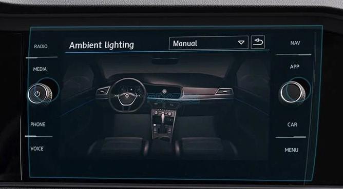 Стекло защитное Pixsel гибридный глянец на монитор Volkswagen JETTA 10,9“ 2019