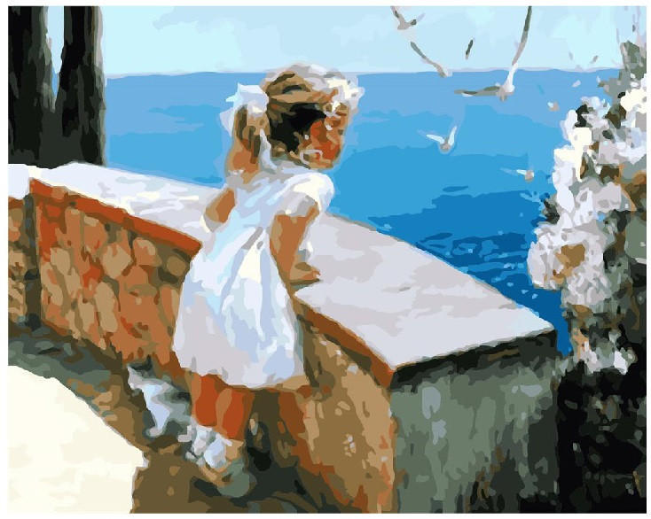 Картина по номерам Brushme Ласковое море (GX8102)