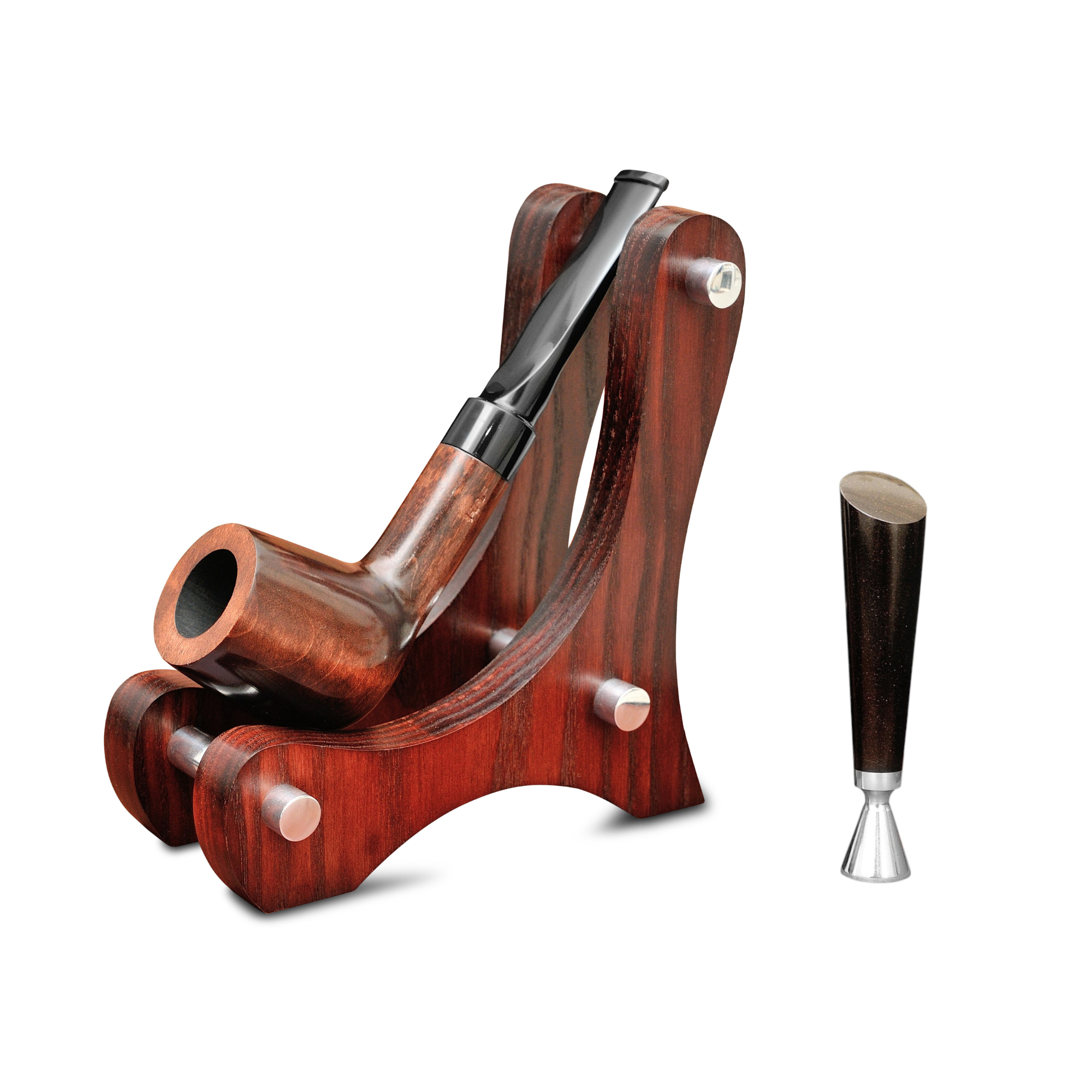 Набір курильна трубка KAFpipe №209 Billiard з підставкою KAF4 та тампером 140 мм Груша Набір курильна трубка KAFpipe №209 Billiard з підставкою KAF4 та тампером 140 мм Груша