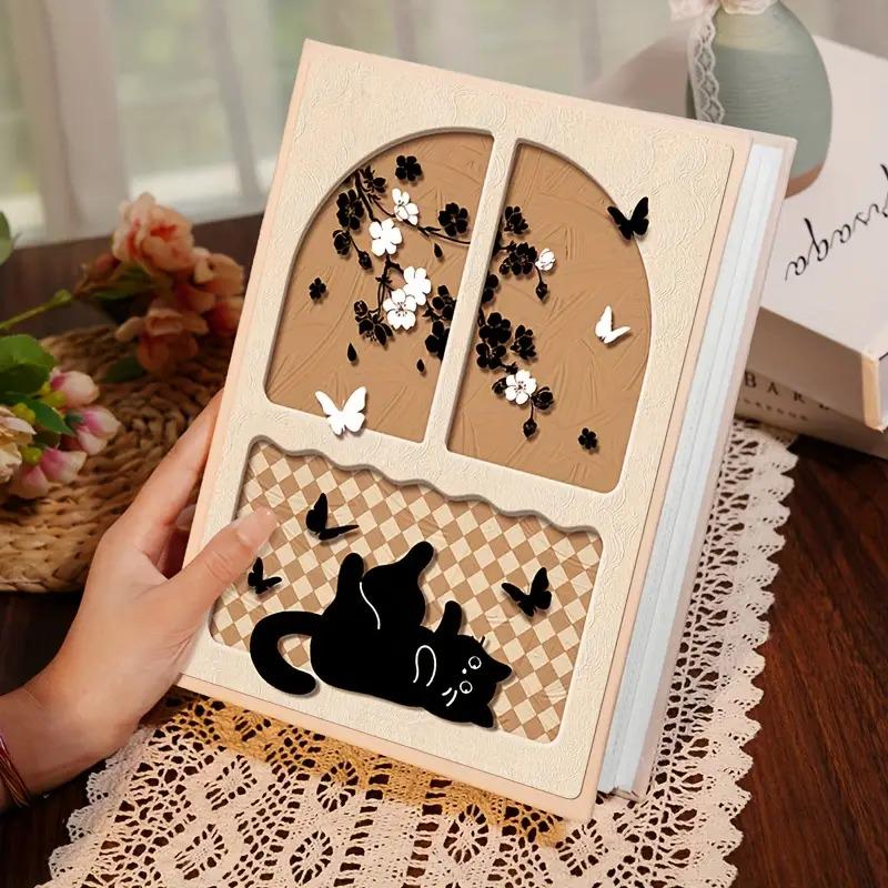 Фотоальбом для Fujifilm Instax Mini 12/11/90/99/7+/9/EVO/Link/Liplay на 200 фотографий Сat and butterflies (24570581)