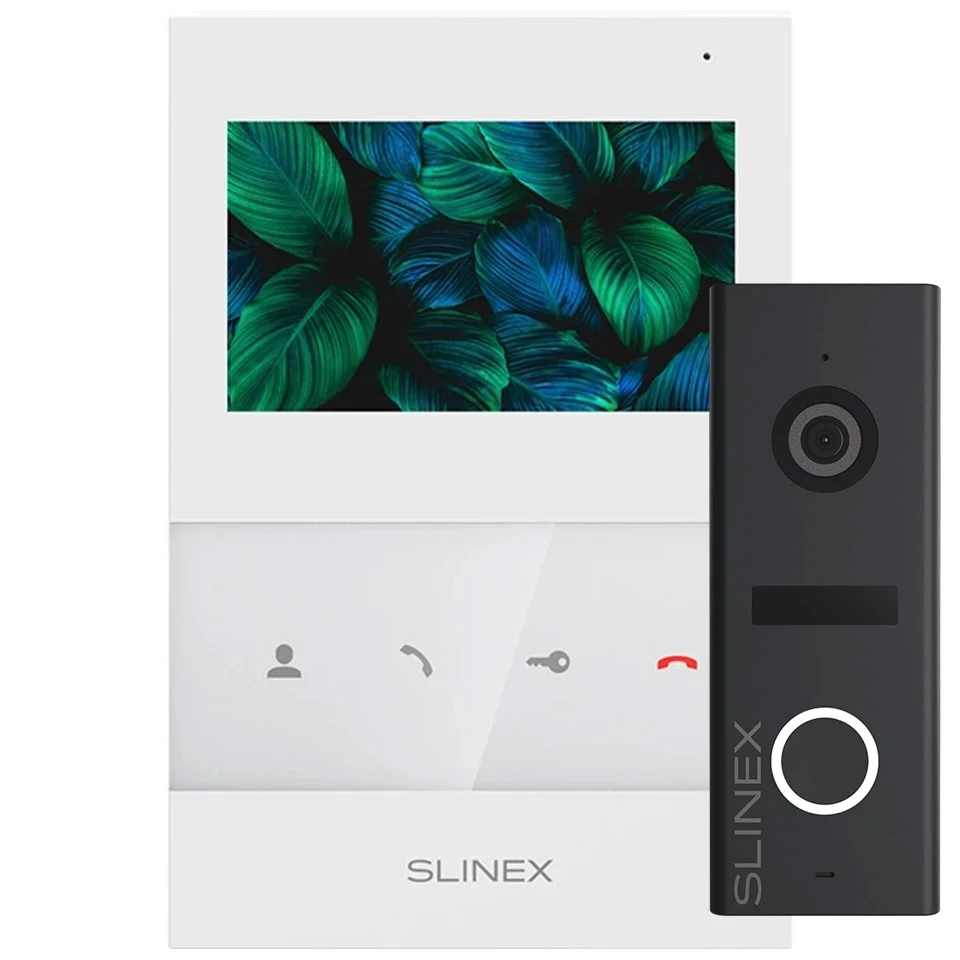 Комплект видеодомофона Slinex SQ-04 с ML-17HR White/Graphite (3081177293) Комплект видеодомофона Slinex SQ-04 с ML-17HR White/Graphite (3081177293)