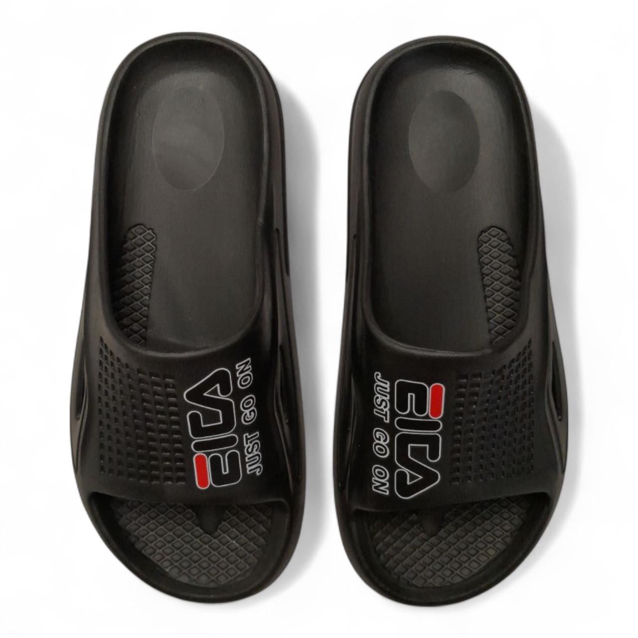 Шлепанцы подростковые Krok для парней р. 41 27 см Черный (2656611309)