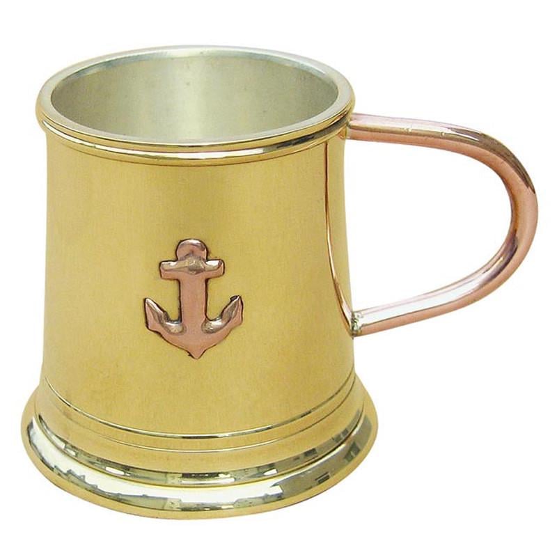 Кружка Sea Club Якорь латунь h 5 см d 4/6 см (9202.V)