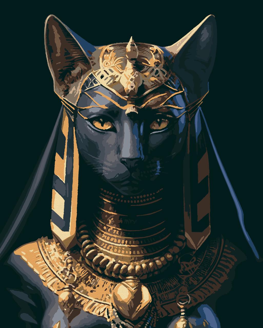 Картина за номерами Riviera Blanca Бастет 40x50 см RB-1100 (2554376381)