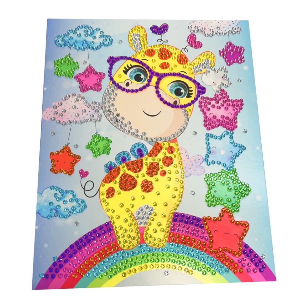 Набір для творчості Апельсин Діамантова мозаїка НТ-26 Мрійливий Жираф (RLT35346s46775)