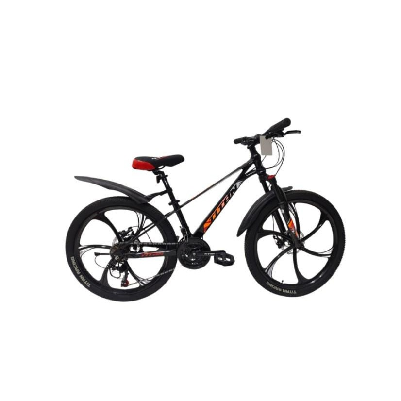 Велосипед Titan Magic 2024 24" 11" Black/Red - фото 1 Велосипед Titan Magic 2024 24" 11" Black/Red - фото 1