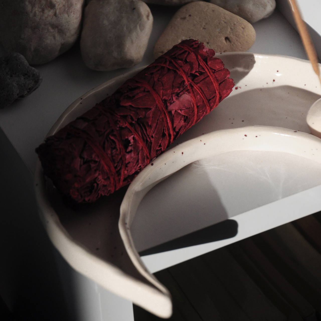 Керамическая подставка для аромата Луна (387-1) - фото 4