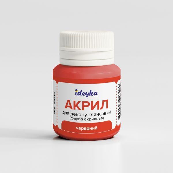 Акриловая краска Ideyka Красный (98201)