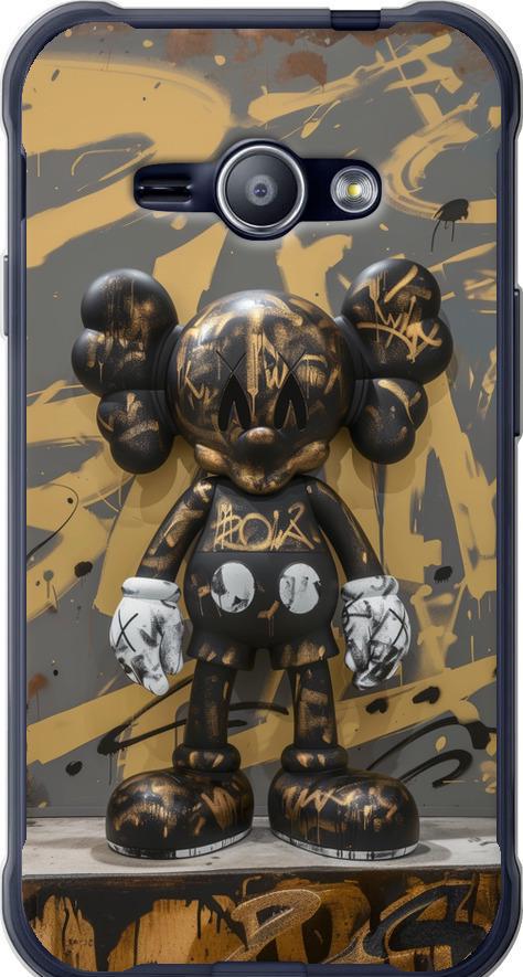 Чехол на Samsung Galaxy J1 Ace J110H Bronze kaws (6097t-215-42517)