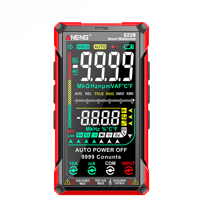 Мультиметр ANENG AN-622B с цветным экраном (32095)