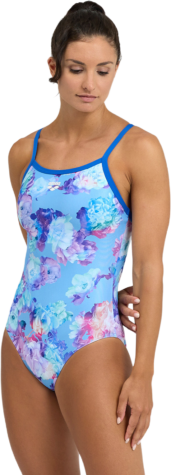 Купальник женский Arena SPRING GARDEN LIGHT DROP р. 42 Голубой (005935-750-42)