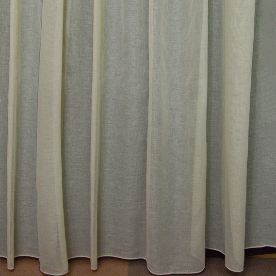 Тюль рогожка IDEIA Стамбул V-10258 3,0 м однотонный Фисташка (2200004017518)