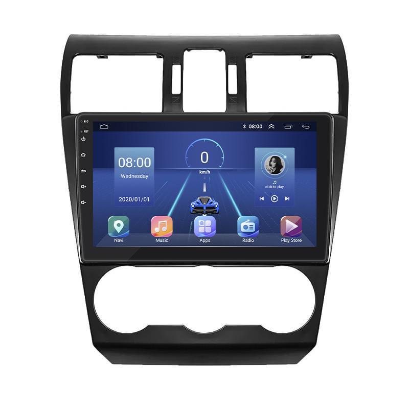 Автомагнітола штатна Lesko для Subaru Impreza IV 2011-2015 9" 6/128Gb 4G Wi-Fi GPS Top MOB