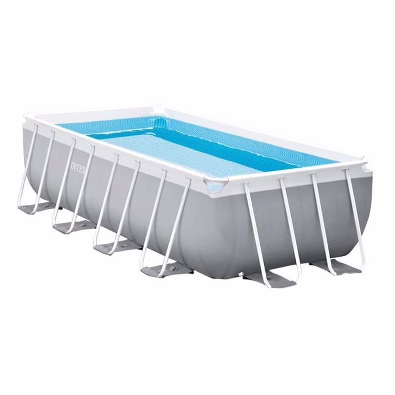 Басейн каркасний Intex 400х200х100 см 6836 л Сірий (BL-123-B-94)