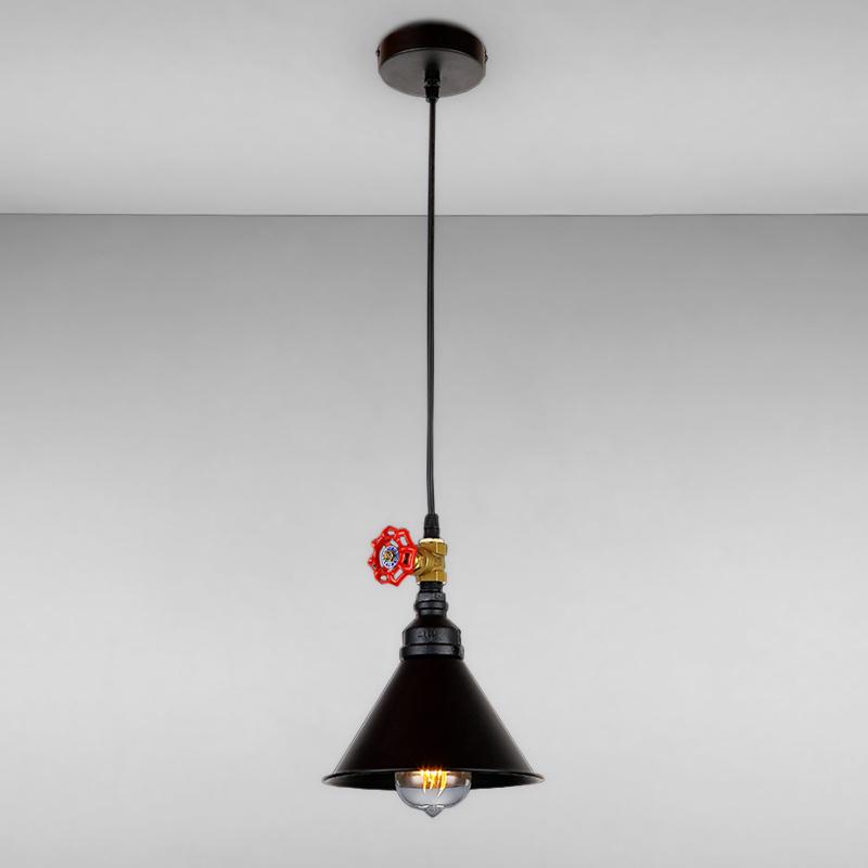 Люстра подвесная лофт Light House LS-16325-1 на одну лампу Черный