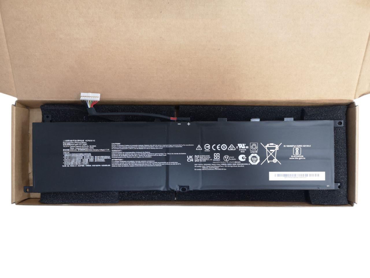 Аккумулятор для ноутбука MSI Stealth GS77/12UHS/12UE/12UGS/A13VH/MS-17P1/BTY-M6M1 6578 mAh 99,99 Wh (33089069)