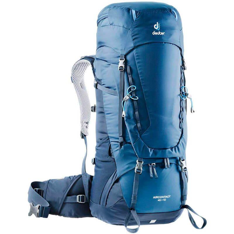 Рюкзак туристический Deuter Aircontact 45+10 л Midnight/Navy (33201193365) - фото 1