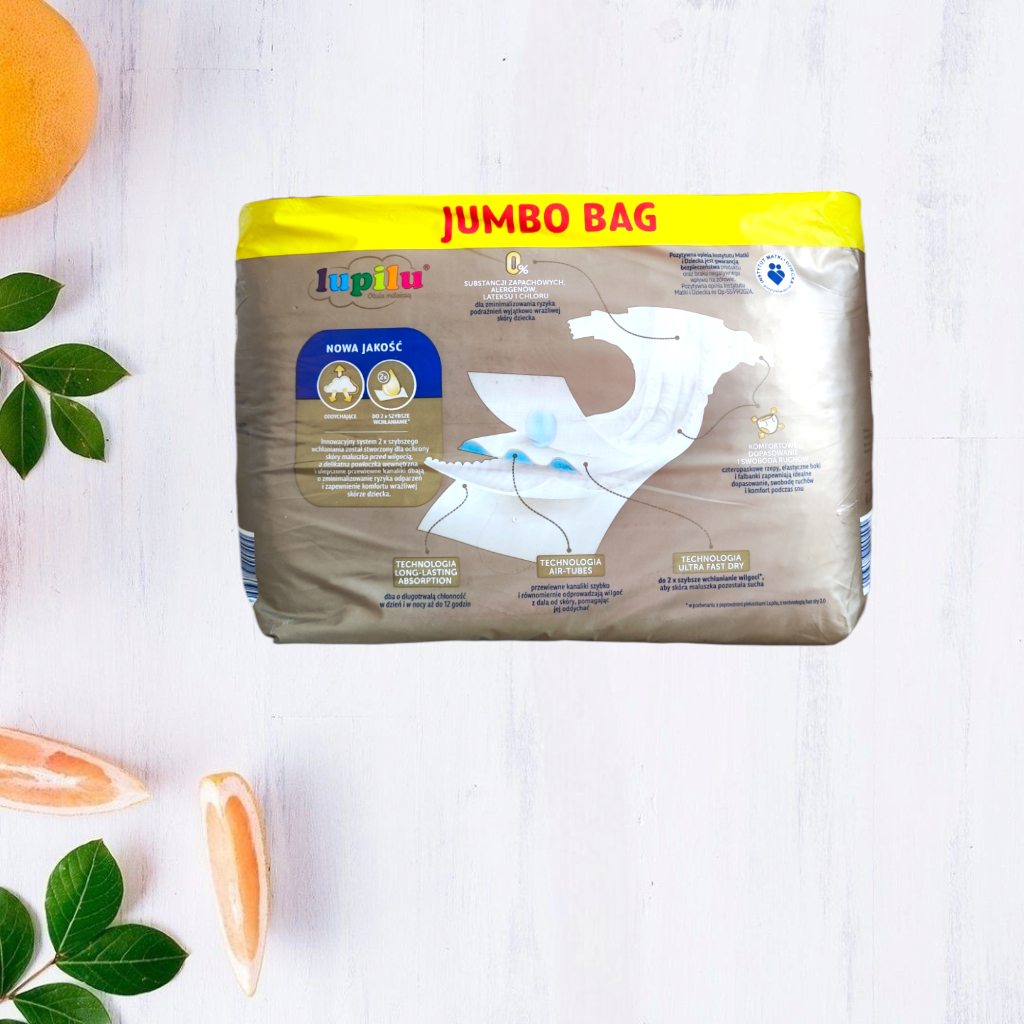 Підгузки Lupilu Premium Jumbo Bag 6 15+ кг 76 шт. - фото 2 Підгузки Lupilu Premium Jumbo Bag 6 15+ кг 76 шт. - фото 2