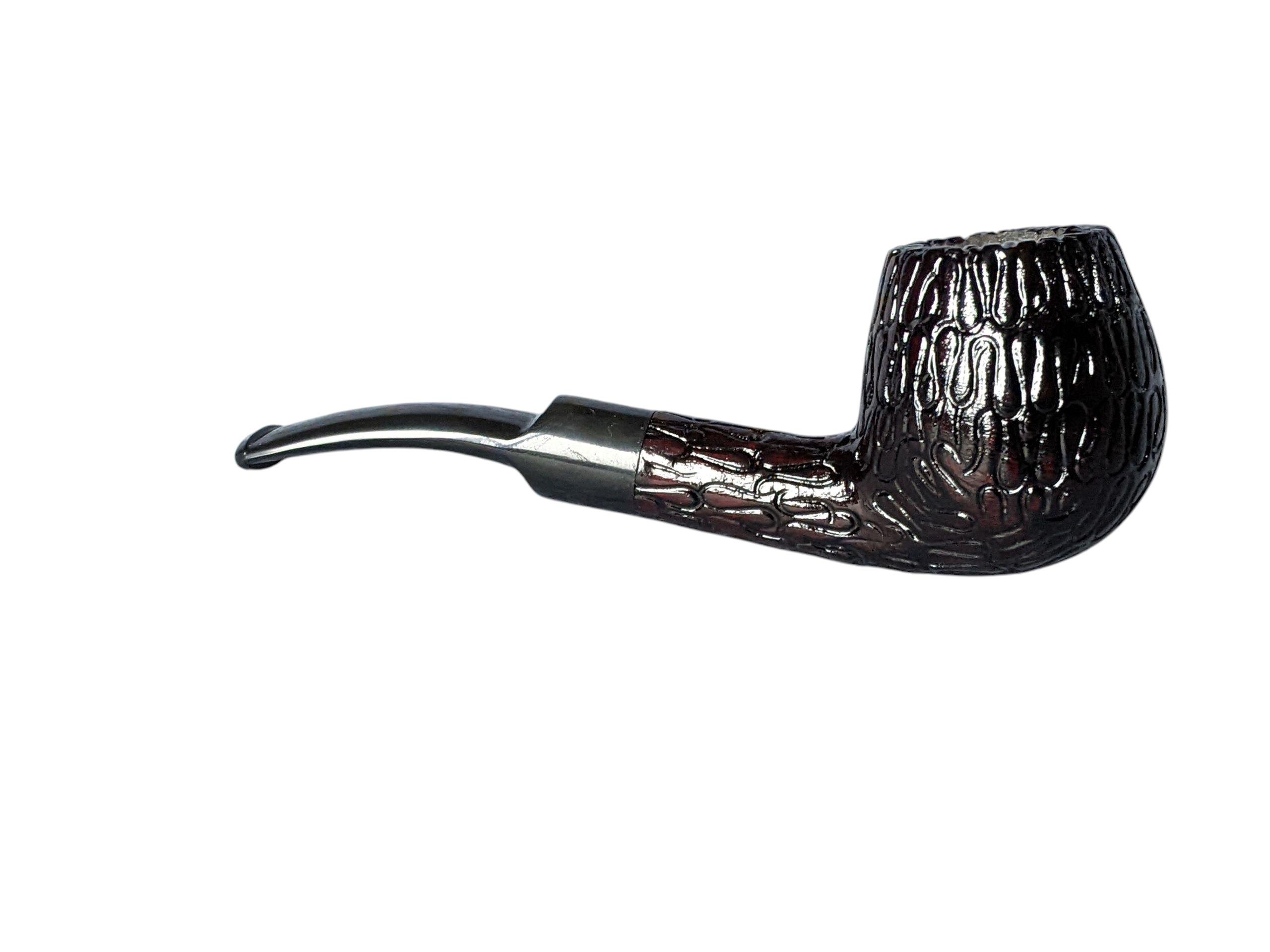 Курительная трубка Golden Gate Volcano бук рифленая (104) - фото 2 Курительная трубка Golden Gate Volcano бук рифленая (104) - фото 2