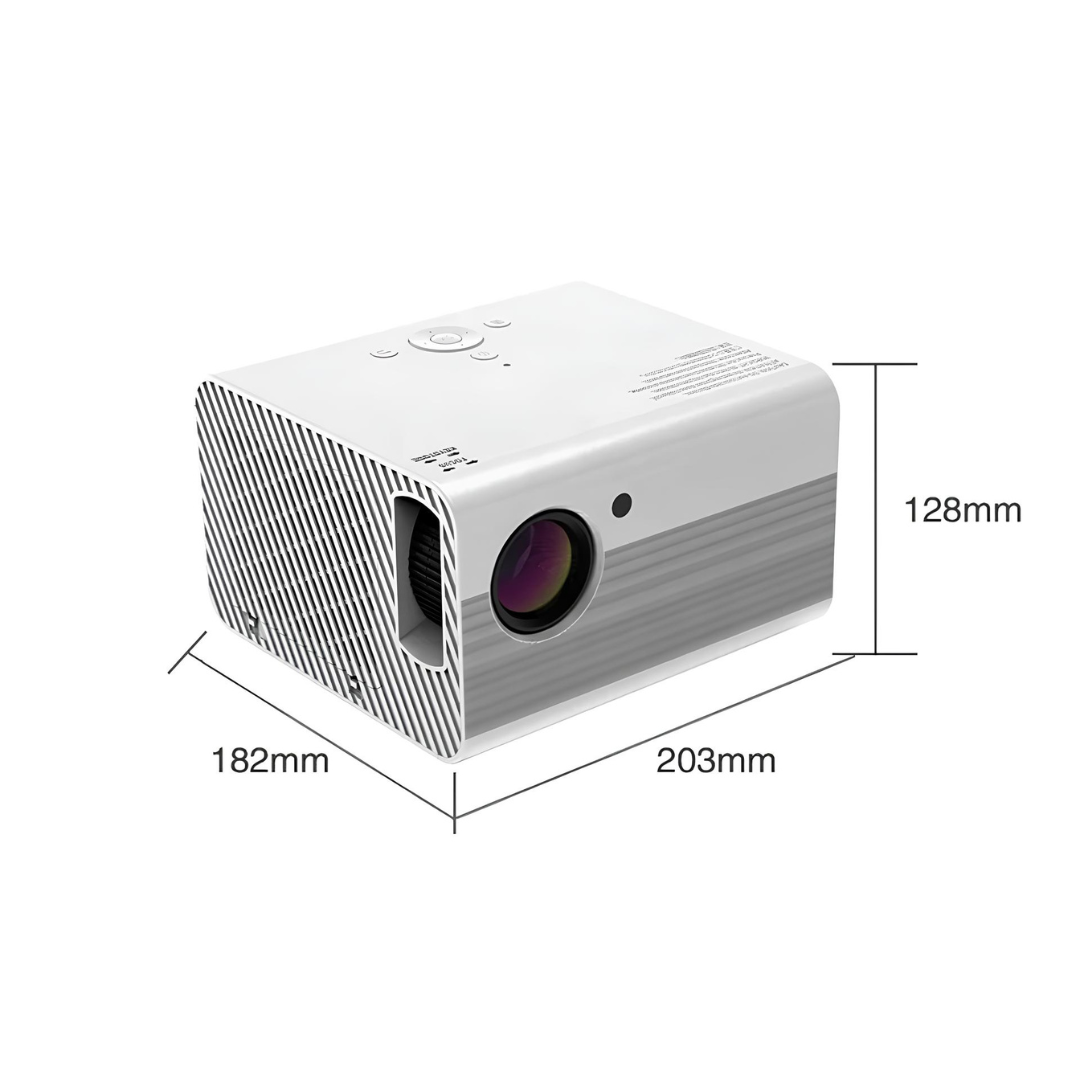 Проектор XON SmartView T10/Full HD 1920х1080P/3600Lm Білий (XVAA1910BB 726) - фото 3 Проектор XON SmartView T10/Full HD 1920х1080P/3600Lm Білий (XVAA1910BB 726) - фото 3