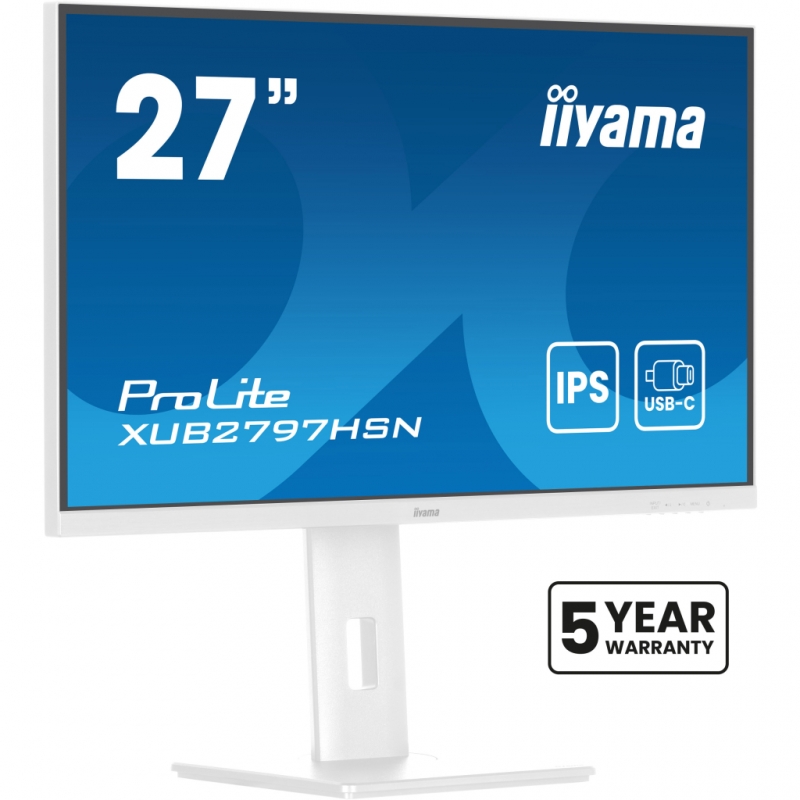 Монитор Iiyama XUB2797HSN-W2 безрамочный IPS 1920x1080 Full HD 27" (tf6930) - фото 4 Монитор Iiyama XUB2797HSN-W2 безрамочный IPS 1920x1080 Full HD 27" (tf6930) - фото 4