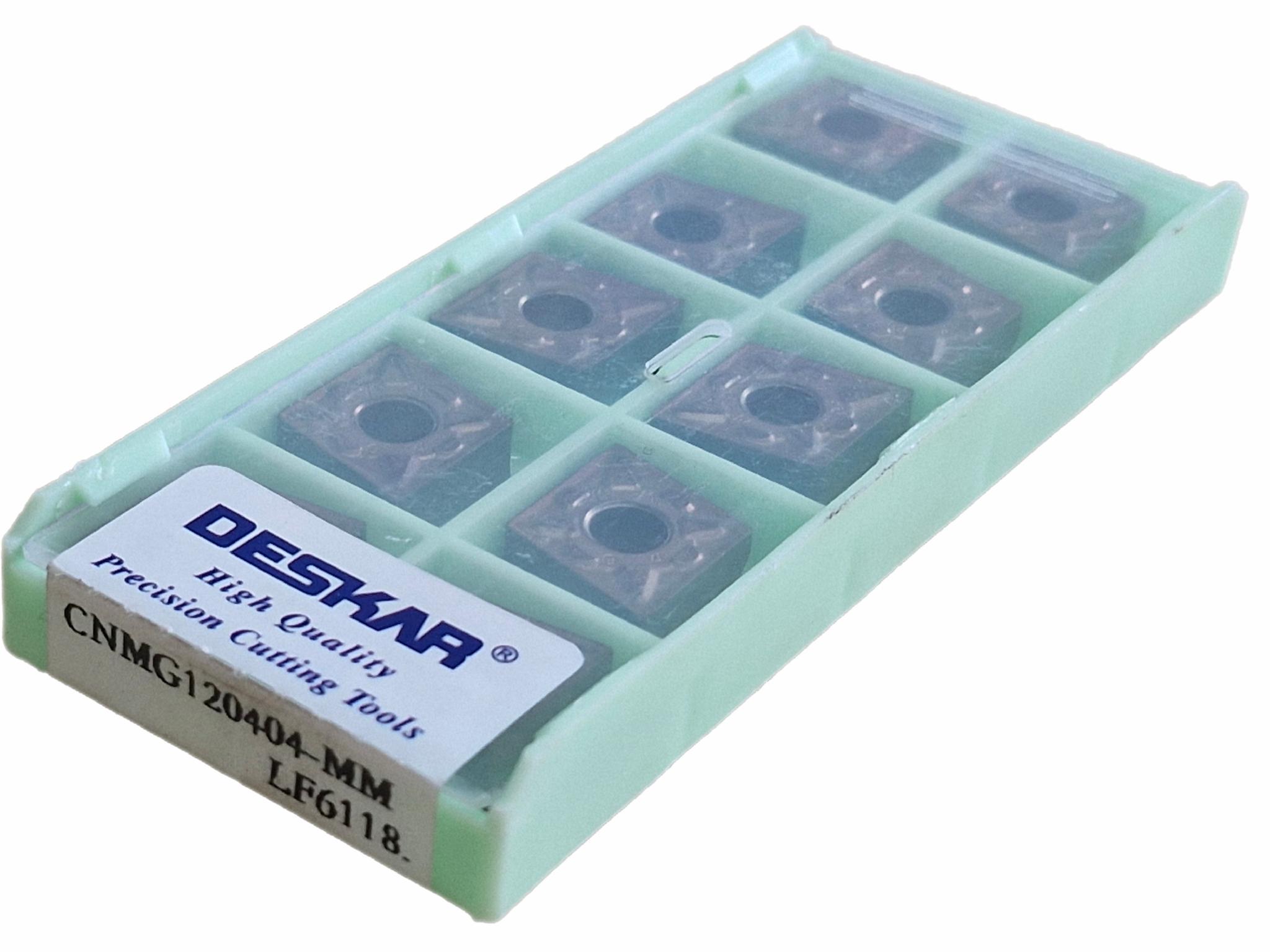 Пластина змінна твердосплавна DES-R CNMG120404-MM LF6118 10 шт. (91099806)