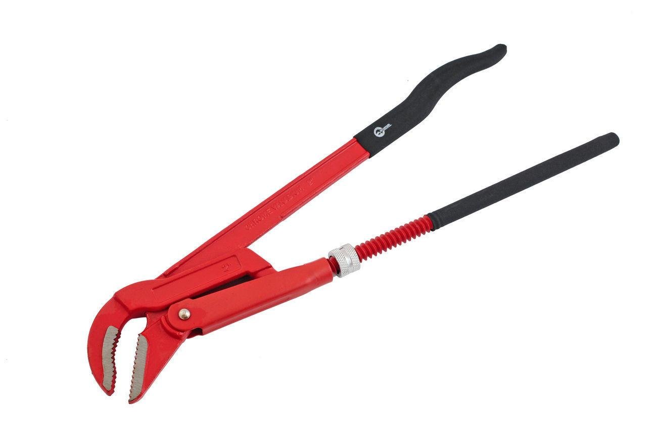 Ключ трубний Intertool важільний 45° х 1,5" (XT-2115)