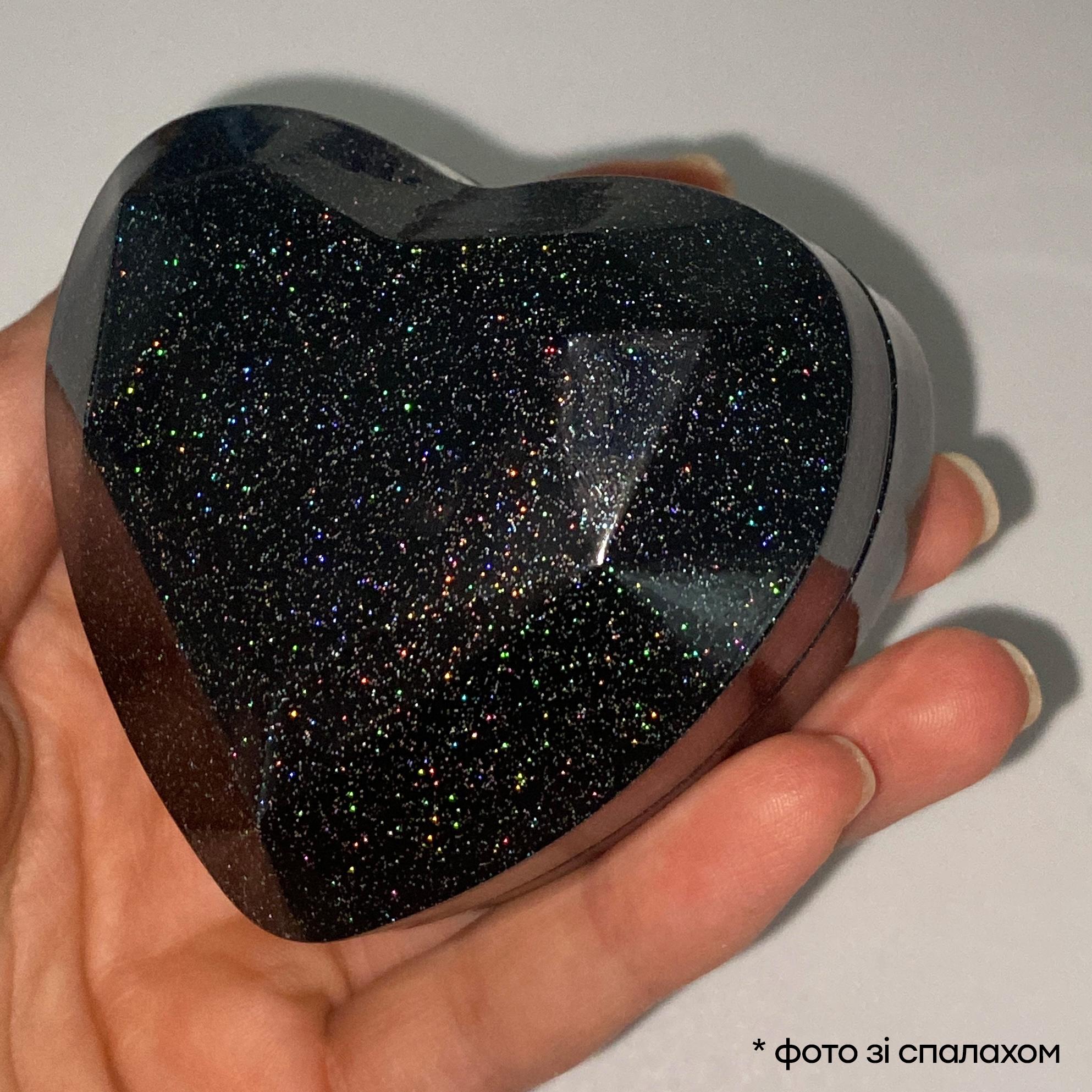 Коробочка для кільця Glow Heart з підсвічуванням Чорний - фото 12