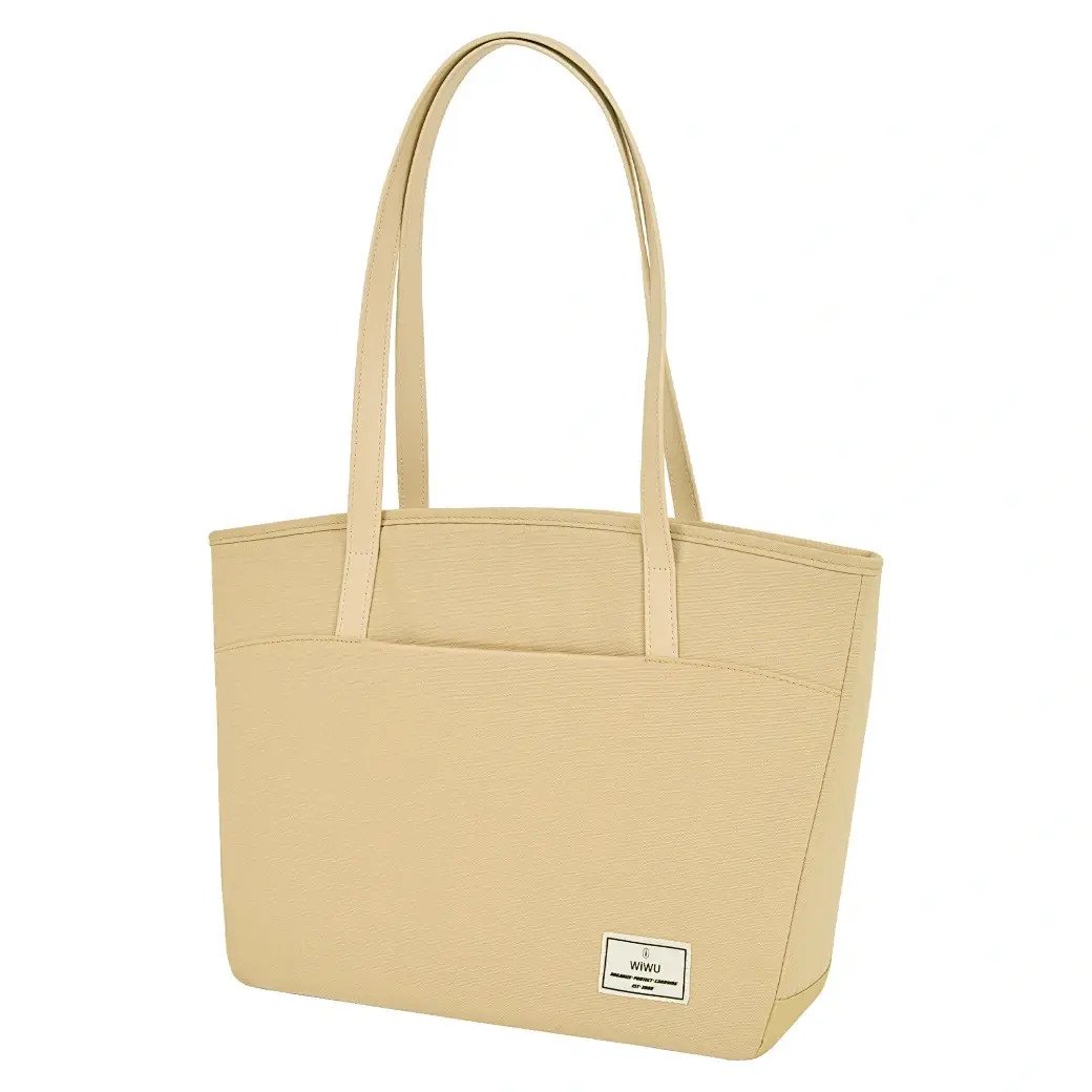 Сумка для MacBook WIWU Ora Tote Bag Series for MacBook Pro 14 2021-2024 Beige
